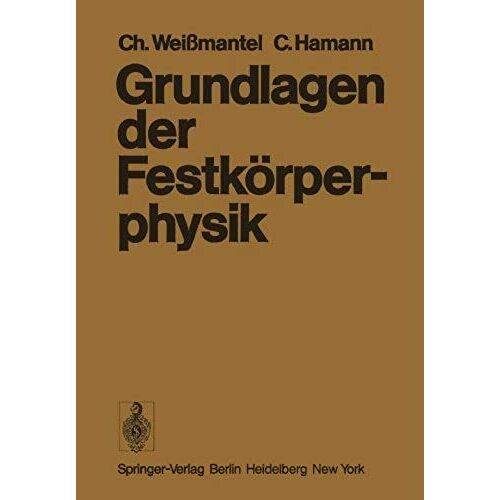 Grundlagen Der Festkörperphysik