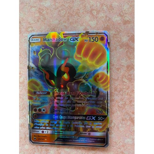Carte Pokémon Marshadow Gx 80/147
