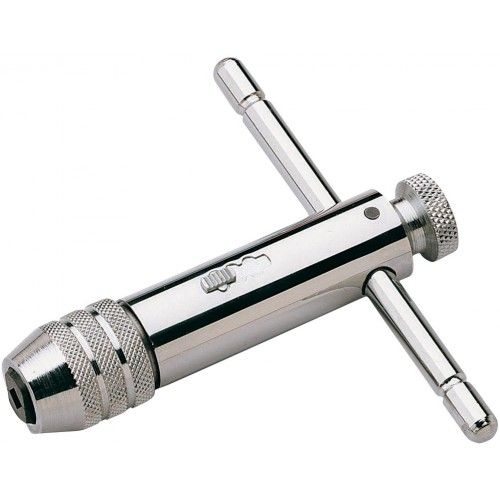 Porte-outils à cliquet 3 positions - pour taraudage délicat - 380-2 - L 102 mm - carrés 4,6 à 8 mm SAM OUTILLAGE