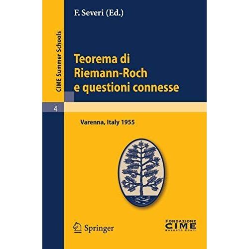 Teorema Di Riemann-Roch E Questioni Connesse