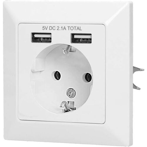 AE-13140(GS) Prise Murale Avec Chargeur USB Produit Pour Marché Allemand