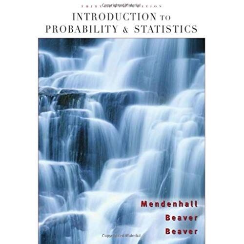 Introduction To Probability And Statistics