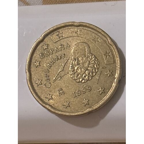 Pièce 20 Centime España Cervantes