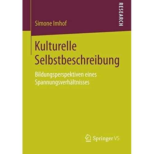 Kulturelle Selbstbeschreibung