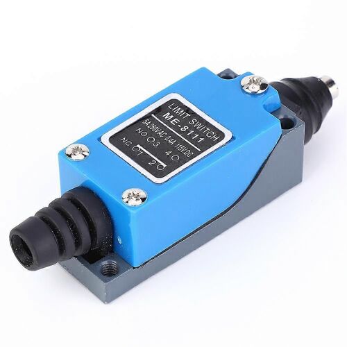 ME-8111 Interrupteur de fin de course 250VAC 50   60Hz 115VDC Micro interrupteur à levier à rouleau réglable 10 x 2.8 x 2.5cm