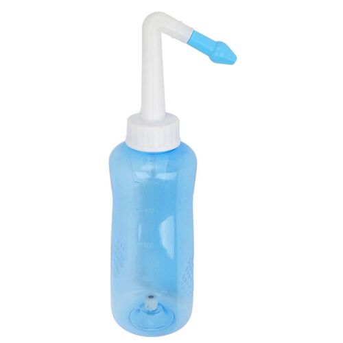 Nettoyant Nasal Smooth Breathing Avec 2pcs Buses 500ml Bouteille Nettoyant Nasal Wash Pour Adultes Enfants 