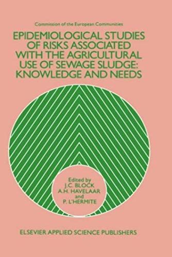 Epidemiological Studies Of Risks Associated With The Agricultural Use Of Sewage Sludge