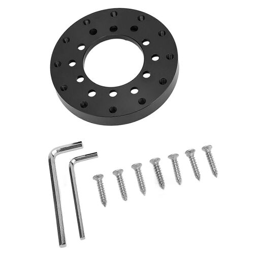 Plaque d'adaptation de volant de 73 mm en alliage d'aluminium pour Logitech G25 G27 pour Sparco