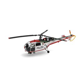 Police Flying Squadron North Rhine-Westphalia Sud Aviation Sa 319 Alouette Iii 1/72 Herpa