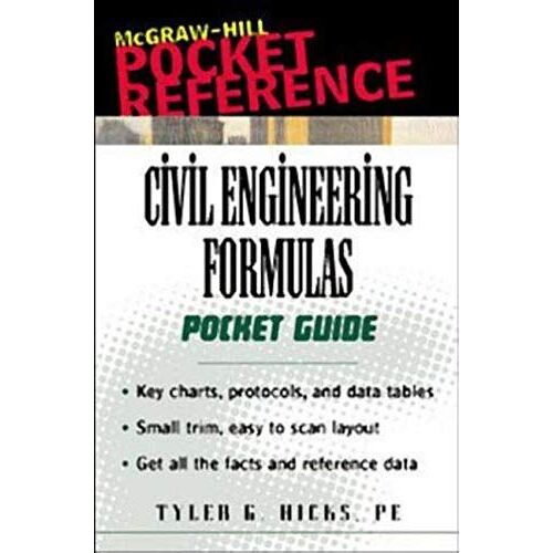 Civil Engineering Formulas (Mcgraw-Hill Pocket Reference)