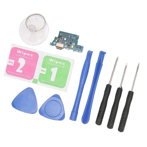 Kit de réparation de port de chargeur USB Kit de remplacement de réparation de port de charge USB pour Samsung S20 Ultra 5G G988B