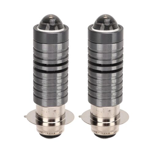 2pcs H4 Led Ampoules 10 À 60v 2000lm 20w Ip67 Protection Plug And Play Hi Lo Beam Phare Ampoule Pour Suv Vtt Moto Lumière Jaune Et Blanche