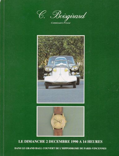 Boisgirard Vente 1 Montres Bracelets Et Automobiles De Collection
