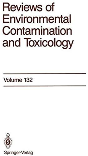 Reviews Of Environmental Contamination And Toxicology
