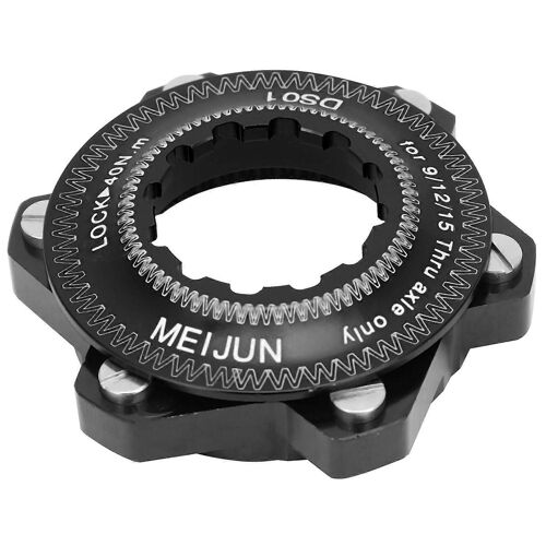 Frein Center Lock Vélo 6 Boulons Disque Rotor Adaptateur Set Vélo Alliage D'aluminium Accessoireblack