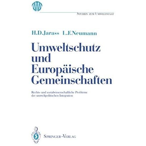 Umweltschutz Und Europäische Gemeinschaften