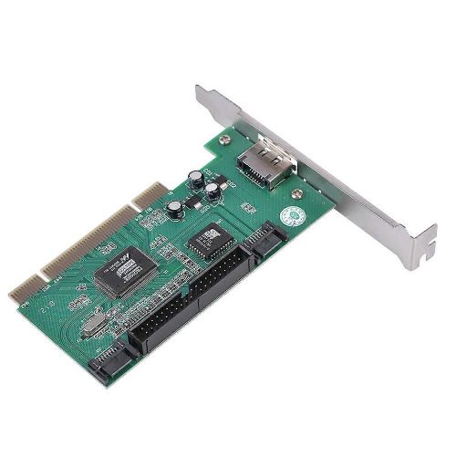 PCI vers 2 ports SATA, 1 port eSATA, 1 interface IDE, carte contrôleur RAID