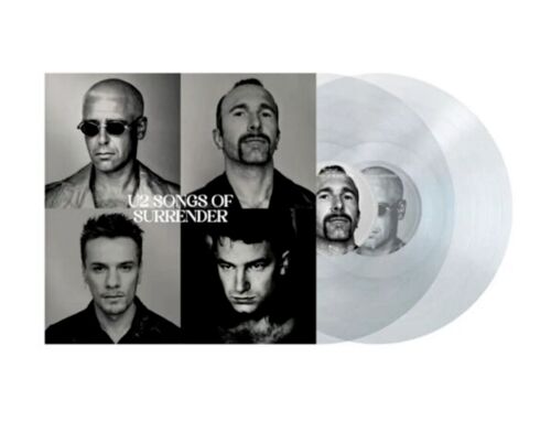 U2 Songs Of Surrender 2 Lp Exclusive Deluxe Crystal Clear Vinyl Limited Edition