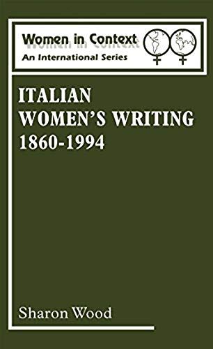Italian Women's Writing 1860-1994
