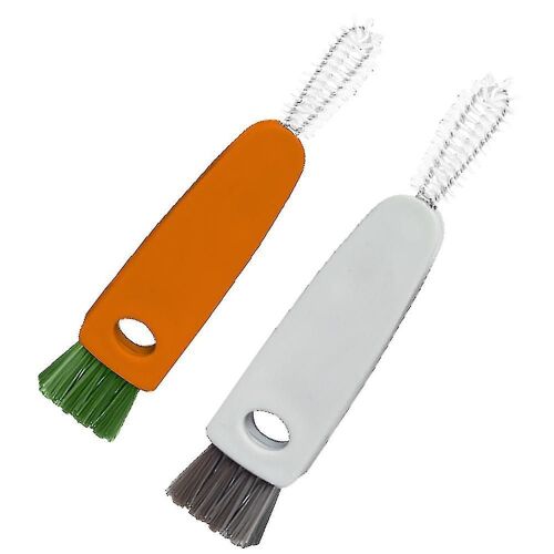Ensemble de mini-brosse de nettoyage polyvalente pour verres ¿ Parfait pour les bouilloires, les carafes et les zones difficiles d'accès
