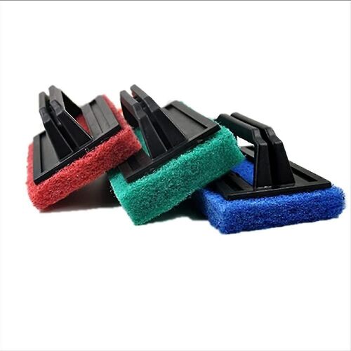 Ensemble de brosses de nettoyage ergonomiques tout usage pour salles de bains, spas et plus encore - 3 brosses colorées incluses