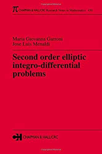 Second Order Elliptic Integro-Differential Problems
