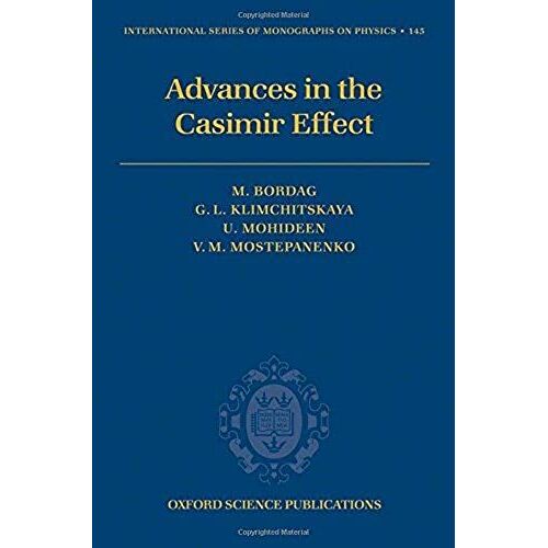 Advances In The Casimir Effect