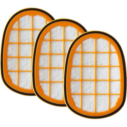 Filtres d'aspirateur de rechange en coton de haute qualité pour FC6812/6814/6823 - Lot de 3, faciles à nettoyer et durables