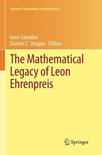 The Mathematical Legacy Of Leon Ehrenpreis