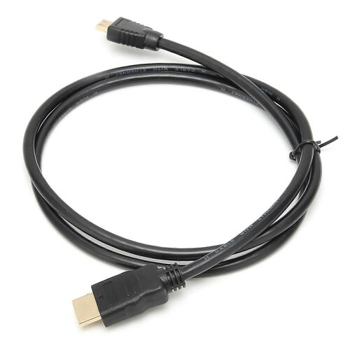 Câble HDTV vers HDTV Interface multimédia HD Type A à C Câble d'extension Convertisseur Cordon 1m (OD :5.0)