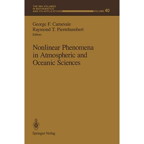 Nonlinear Phenomena In Atmospheric And Oceanic Sciences