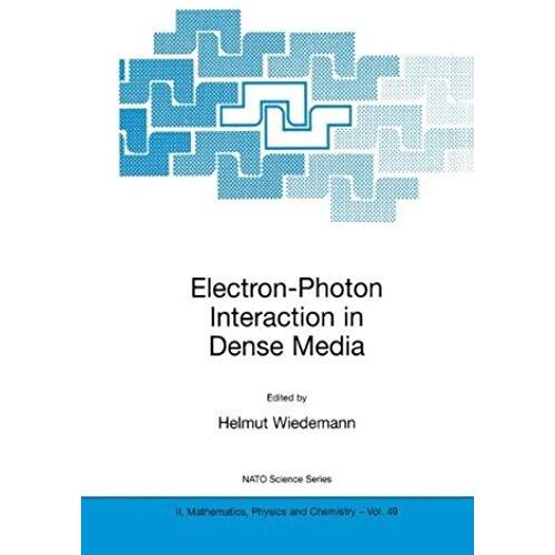 Electron-Photon Interaction In Dense Media