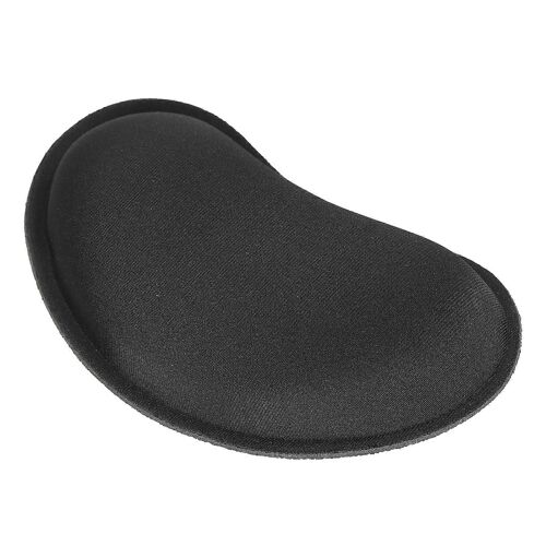 Repose-poignet Mini mousse à mémoire de forme noire Conception ergonomique Outil de protection antidérapant doux