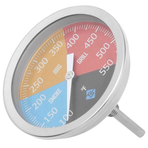 100550 Type d'aiguille de jauge de température de four en métal pour la cuisson domestique du barbecue de fumée