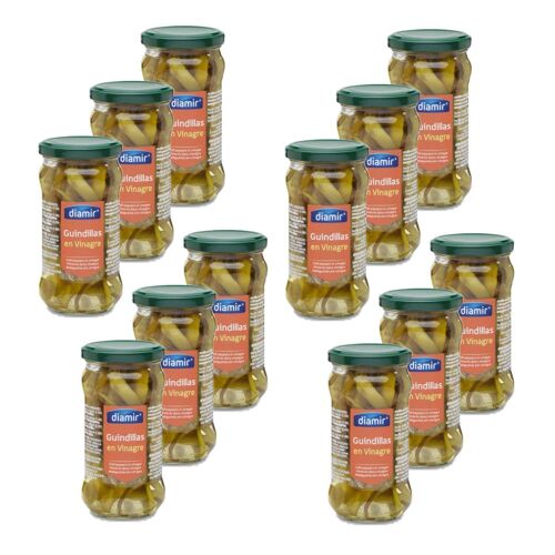 Lot 12x Piment Au Vinaigre - Bocal 300g