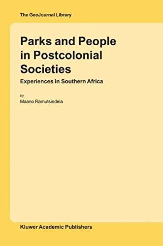 Parks And People In Postcolonial Societies