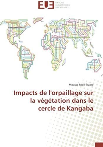Impacts De L'orpaillage Sur La Végétation Dans Le Cercle De Kangaba