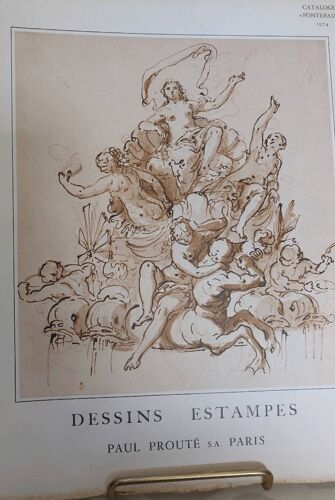 Dessins Et Estampes -Paul Prouté- Catalogue Fontebasso 1974