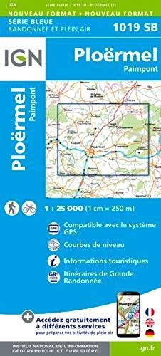 Ploermel Paimpont 1 : 25 000