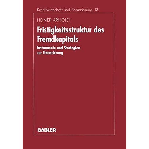 Fristigkeitsstruktur Des Fremdkapitals