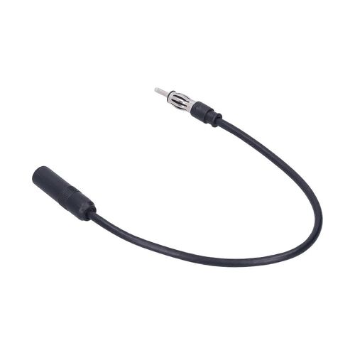 Câble d'extension d'antenne radio FM Accessoire universel portable pour voiture noir