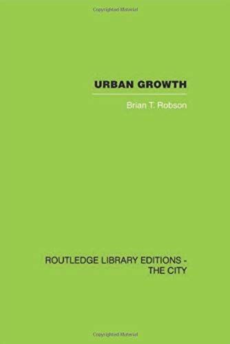 Urban Growth: An Approach