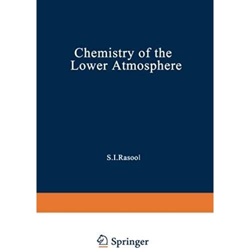 Chemistry Of The Lower Atmosphere