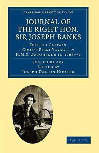 Journal Of The Right Hon. Sir Joseph Banks Bart., K.B., P.R.S.