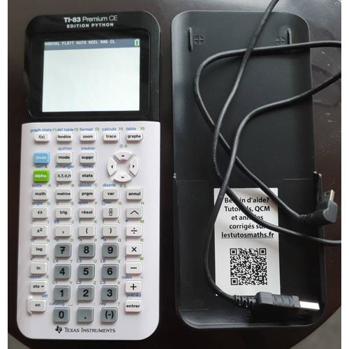 Calculatrice graphique TI-83 Premium CE Edition Python