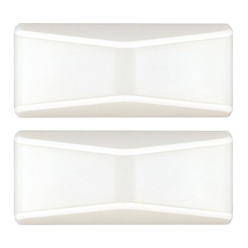 Lot de 2 Lampes Led "Détecteur Luminosité" 7cm Blanc