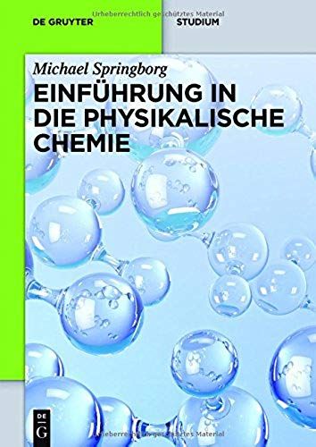 Einführung In Die Physikalische Chemie