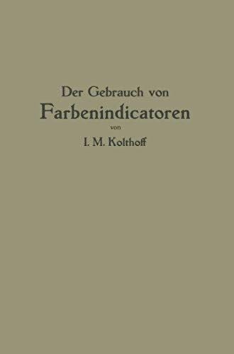 Der Gebrauch Von Farbenindicatoren