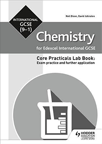 Edexcel International Gcse (9-1) Chemistry Student Lab Book