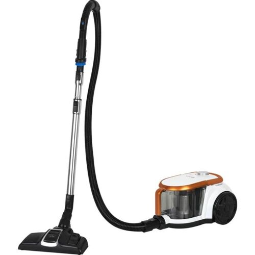 Aspirateur sans sac Becken 800W - Filtre HEPA, Buses télescopiques, Brosse PET, Brosses accessoires, bruit 73dB, pour Sol et Tapis - PET BVC4521